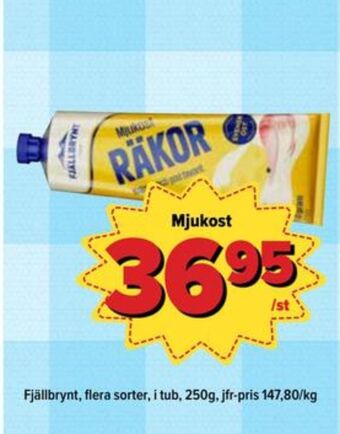 Östenssons Fjällbrynt mjukost erbjuda