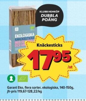 Östenssons Garant knäckebröd erbjuda