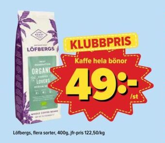 Östenssons Next generation kaffebönor erbjuda