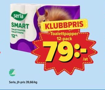 Östenssons Smart toalettpapper erbjuda