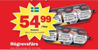 Pekås Scan nötfärs erbjuda