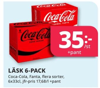 Tempo Coca cola läskedryck erbjuda