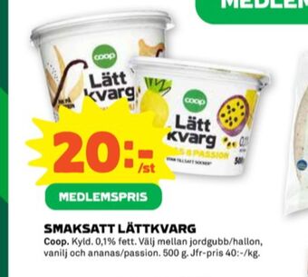 Stora Coop Coop kvarg erbjuda