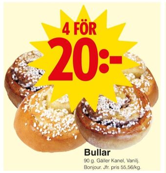 Bonjour butiksbakat kaffebröd