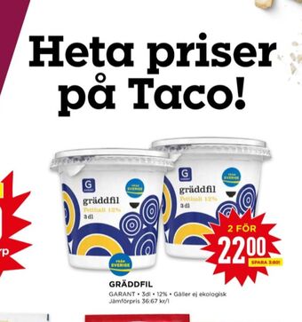 Willys Garant gräddfil erbjuda