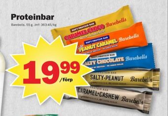 Pekås Barebells bars erbjuda