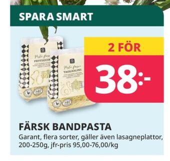 Tempo Garant pasta erbjuda