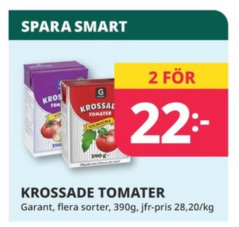 Tempo Garant tomater erbjuda