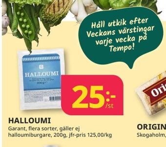 Tempo Garant halloumi erbjuda