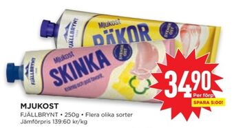 Willys Hemma Fjällbrynt mjukost erbjuda