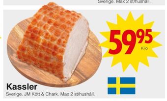 Matöppet Jm chark kassler erbjuda
