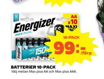 Stora Coop Energizer batterier erbjuda