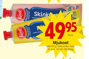 Matöppet Kavli mjukost erbjuda