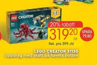 EKO Lego creator 31130 erbjuda