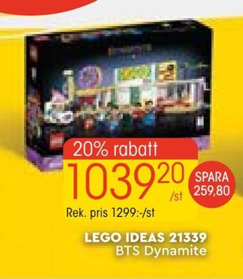 EKO Lego ideas 21339 erbjuda
