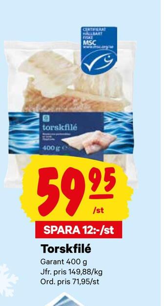 City Gross Torskfilé erbjuda