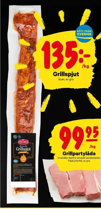 City Gross Coca grillspjut cola erbjuda