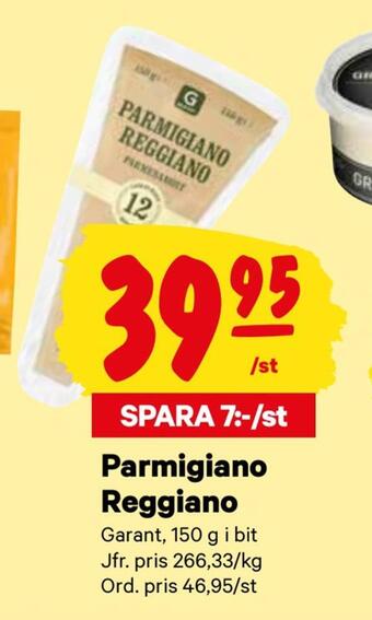 City Gross Parmigiano reggiano erbjuda
