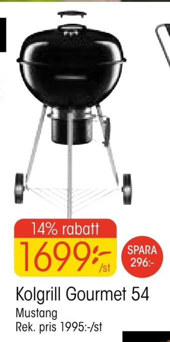 EKO Kolgrill gourmet 54 erbjuda