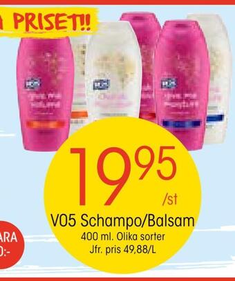 EKO V05 schampo/balsam erbjuda