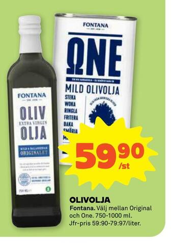 Stora Coop Olivolja erbjuda