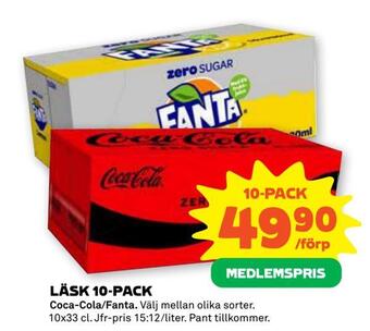 Stora Coop Läsk 10-pack erbjuda