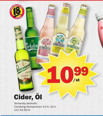 Pekås Cider, öl erbjuda