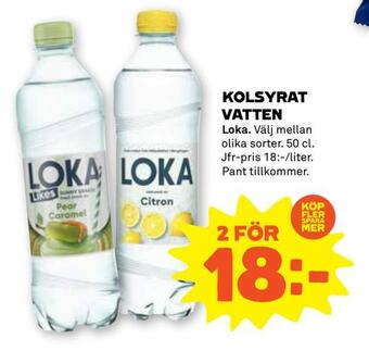 Stora Coop Kolsyrat vatten erbjuda