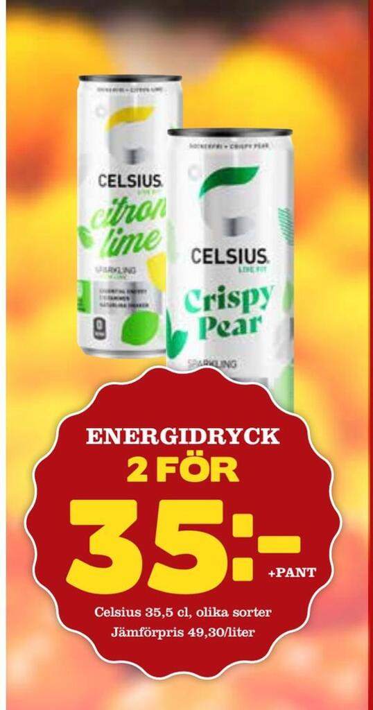 Energidryck erbjudande hos Nelins