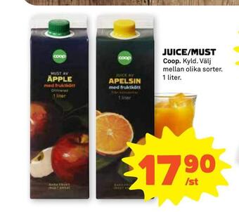 Stora Coop Juice/must erbjuda