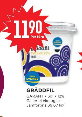Willys Hemma Gräddfil erbjuda