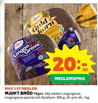 Coop Extra Mjukt bröd erbjuda