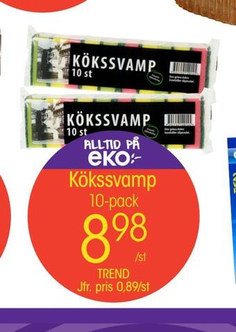 EKO Kökssvamp erbjuda