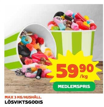 Coop Extra Lösviktsgodis erbjuda