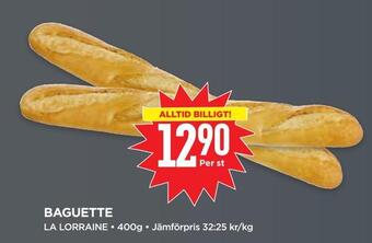 Willys Hemma Baguette erbjuda