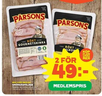 Coop Forum Smörgåspålägg erbjuda