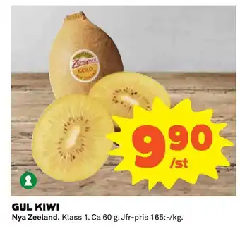 Gul kiwi