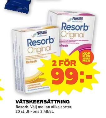 Vätskeersättning