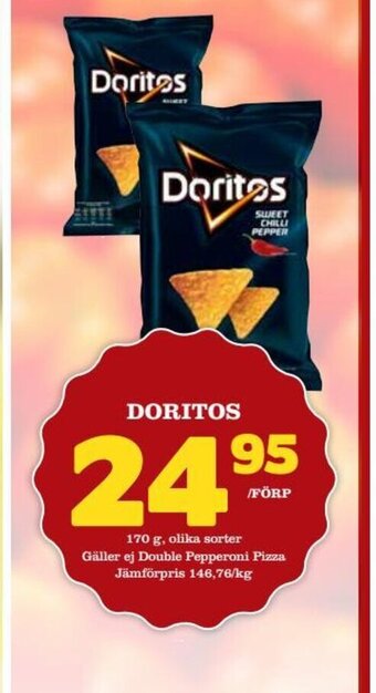 Nya Pulsen Doritos erbjuda