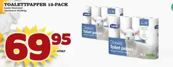 Nya Pulsen TOALETTPAPPER 12-PACK erbjuda