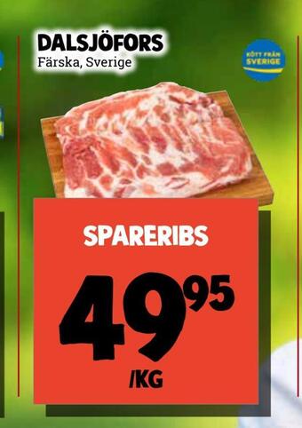 MatArket Spareribs erbjuda