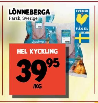 MatArket Hel kyckling erbjuda
