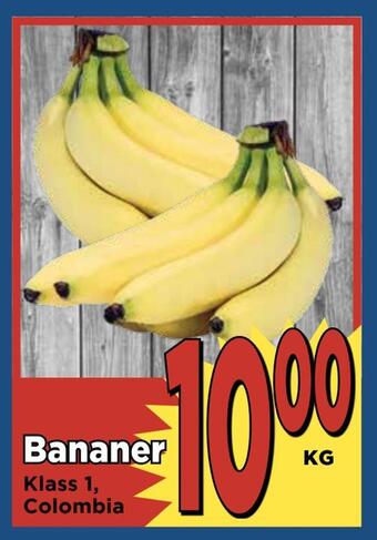 Supergrossen Bananer erbjuda