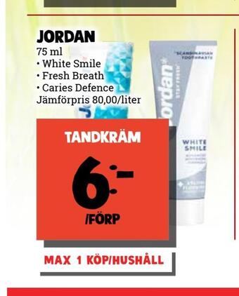 MatArket Tandkräm erbjuda