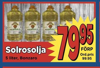 Supergrossen Solrosolja erbjuda