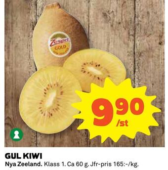 Coop Gul kiwi erbjuda