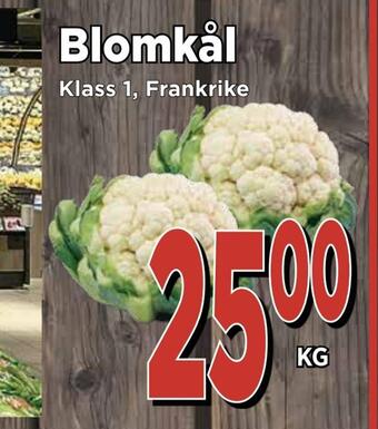 Supergrossen Blomkål erbjuda