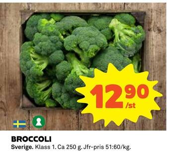 Coop Broccoli erbjuda