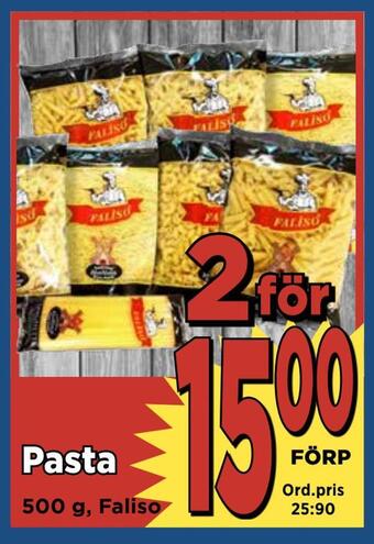 Supergrossen Pasta erbjuda