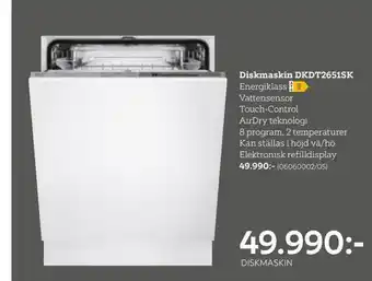 XXXLutz Diskmaskin dkdt2651sk erbjuda